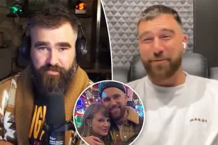 Swifties are convinced Jason Kelce hinted at future Travis Kelce and Taylor Swift wedding