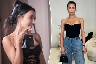 You’ll never guess what Kim Kardashian carries in her tiny $30K Hermès Kelly bag