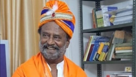 Rajinikanth embarks on spiritual journey ahead of Coolie shoot; refuses to answer question on PM Modi. Watch