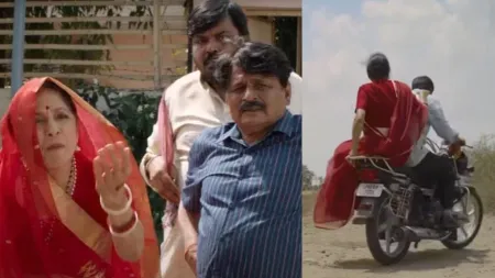 Panchayat 3: Neena Gupta-Raghubir Yadav actually fell off the bike during accident scene, actor says she wanted to give up ‘everyday’