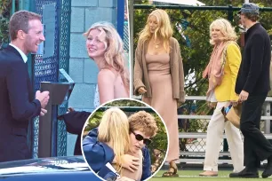 Exes Gwyneth Paltrow and Chris Martin reunite at son Moses’ high school graduation