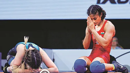 Ministry clears Vinesh Phogat’s request to include her strength and conditioning coach for training camp in Hungary