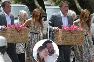 Ben Affleck, Jennifer Lopez put on united front at his daughter Violet’s graduation party amid split rumors