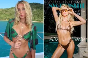 Alix Earle makes history in a bronze bikini as first Sports Illustrated Swimsuit Issue digital cover model