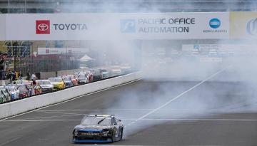 Motorsport: Kiwi Shane van Gisbergen enjoys first NASCAR Xfinity victory at Portland