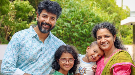 Sivakarthikeyan and wife Aarthy welcome third child