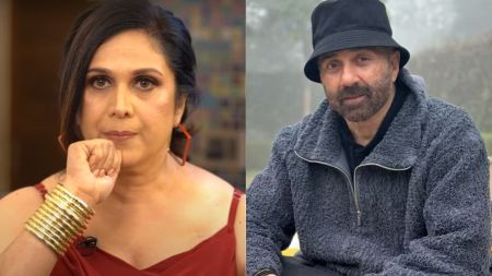 Meenakshi Seshadri on doing a kissing scene with Sunny Deol in Dacait: ‘It was nerve-wracking because…’