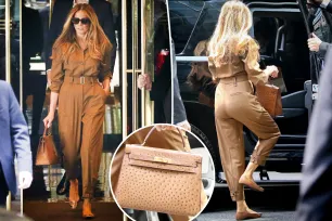 Melania Trump wears four-figure jumpsuit and $15K Hermès bag in first sighting since Donald Trump conviction