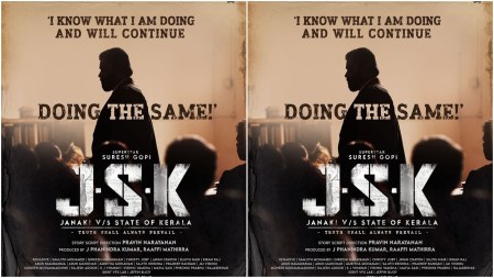 JSK first look poster: Suresh Gopi turns lawyer in this legal thriller that asserts ‘truth shall always prevail’