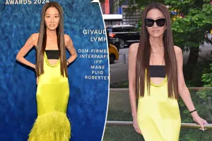 Vera Wang, 74, is ‘forever young’ in neon feathers for latest red carpet appearance