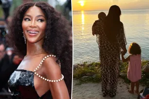 ‘Single’ Naomi Campbell confirms she welcomed both kids via surrogate after becoming a mom at 50