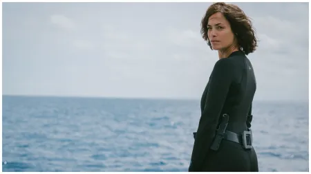 Under Paris movie review: Bérénice Bejo dives head-first into brainless shenanigans, but Netflix’s bonkers shark movie is out of its depth