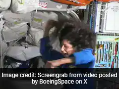 Watch: Indian-Origin Astronaut Sunita Williams Dances On Her Arrival At Space Station