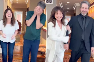 Valerie Bertinelli, 63, and boyfriend Mike Goodnough, 53, attempt to be ‘cool kids’ with transformation video