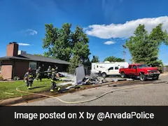 Small Airplane Crashes In Front Yard Of US Home, 4 Injured