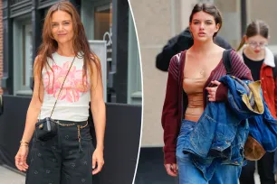 Katie Holmes praises daughter Suri’s ‘own sense of style’ — but jokes her clothes sometimes ‘disappear’