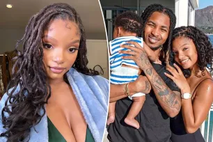 Halle Bailey reveals where she and boyfriend DDG conceived son Halo