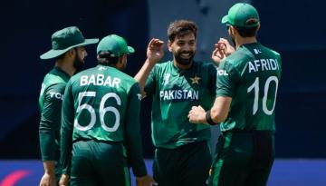 Cricket World Cup: Pakistan keep 'Super Eight' hopes alive with seven-wicket win over Canada