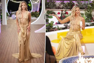 Ariana Madix is dripping in gold gown for ‘Love Island USA’ hosting debut