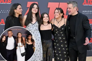 Matt Damon’s kids: Meet his 4 daughters with wife Luciana Barroso