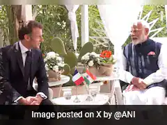 PM Modi Meets French President Macron On Sidelines Of G7 Summit In Italy