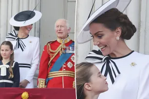 Kate Middleton and King Charles share a laugh during first public appearance together since cancer diagnoses