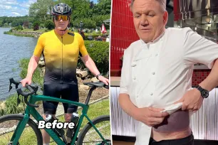 Gordon Ramsay, 57, shows off gruesome injuries after scary bike accident: ‘Lucky to be here’