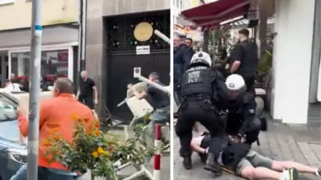 What sparked the brawl at Euro 2024 involving 150 people: ‘Serbian fans were already in the restaurant, England’s tried to get in as well’