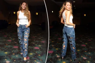 Blake Lively’s hole-filled designer jeans cost a whopping $19K