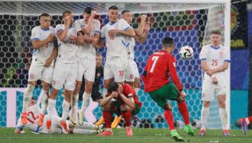 Football: Ronaldo held scoreless, as Portugal edge Czech Republic in European championship opener, Turkey beat Georgia