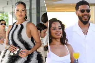 ‘Boo’d Up’ singer Ella Mai debuts baby bump after boyfriend Jayson Tatum wins first NBA championship