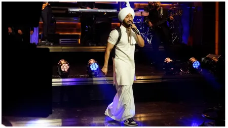 Diljit Dosanjh teaches Jimmy Fallon Punjabi ahead of Tonight Show debut, shares behind-the-scenes glimpses. Watch