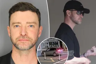  Justin Timberlake’s bloodshot, glassy-eyed mugshot released after Hamptons DWI arrest