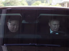 Putin, Kim Jong Un Take Turns To Drive Each Other In Russian-Made Limousine