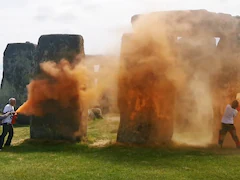 Just Stop Oil Protest: Indian-Origin Activist Arrested After Stonehenge Defaced In UK