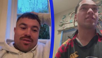 Super Rugby Pacific: Former flatmates, rivals Kurt Eklund, Naitoa Ah Kuoi exchange jibes before Blues v Chiefs final