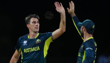 Cricket: Pat Cummins hattrick paces Australia to 'Super Eight' victory over Bangladesh at T20 World Cup