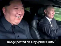 Watch: Putin Takes Kim Jong Un On Drive In Limousine, Later Gifts Him Car