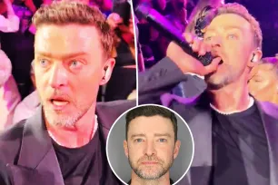 Video of Justin Timberlake performing with bloodshot eyes weeks before DWI arrest resurfaces