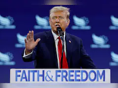 "I Believe In Exception": Trump Touches Briefly On Abortion At Faith Event