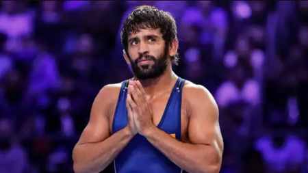 NADA suspends wrestler Bajrang Punia again, serves him ‘notice of charge’