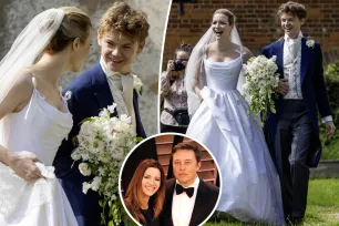 Talulah Riley, Elon Musk’s two-time ex-wife, marries actor Thomas Brodie-Sangster