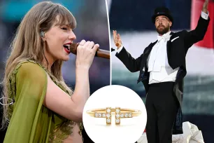 Fans think Taylor Swift hinted at Travis Kelce’s onstage Eras Tour cameo with new ring: ‘Deffo an Easter egg’