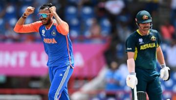 Cricket: Australia on brink of T20 World Cup elimination after 'Super Eight' defeat to unbeaten India