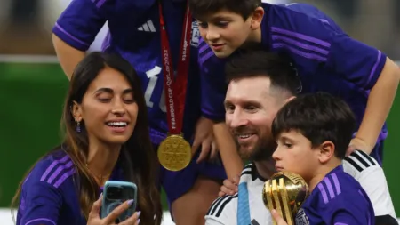 ‘Find it hard to let my children win,’ says Lionel Messi on his fierce competitiveness