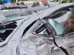 Video: Tesla Car Flips 7 Times After Crash, All Passengers Survive