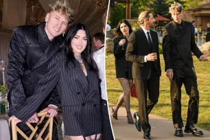 Machine Gun Kelly and Megan Fox suit up for rare date night