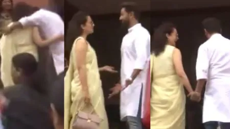 Kangana Ranaut-Chirag Paswan reunite at the Parliament, fans say ‘new BFFs’. Watch