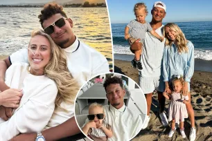 Brittany Mahomes posts sweet pics with husband Patrick and kids on summer vacation