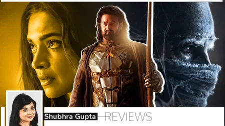 Kalki 2898 AD movie review: ‘Epic-like’ Amitabh Bachchan towers over Prabhas’ staggering spectacle